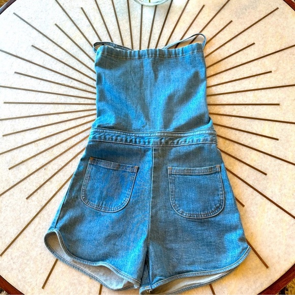 Stoned immaculate denim romper - Picture 3 of 4